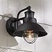 Oberlin Rustic Outdoor Wall Light Black Exterior Fixture Motion Security Dusk to Dawn for House Deck Porch - John Timberland primary