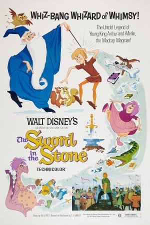 THE SWORD IN THE STONE – US Movie Wall Art Poster Print – 43cm x 61cm / 17 Inches x 24 Inches A2 Disney