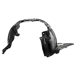 TRQ Front Left Inner Fender Liner Drivers Side