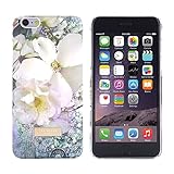 Ted Baker Soft-Feel Back Shell - AW15 for Apple iPhone 6 Plus / 6S Plus, Tiled Floral Design Fashion Branded Official Ted Baker iPhone 6S Plus Cover, Apple iPhone 6 Plus Case - Malissa