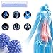 Myofascial Release Roller Balls for Muscle Pain Relief Tool，Cellulite Massager Removal Trigger Point Massage Stick (Blue)