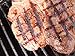 Aura outdoor products Half Moon Cast Iron Reversible Grate for Large Big Green Egg or Any 18 Inch Ceramic Grill