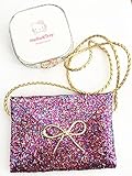 Lovely Little Girl Kids Children Messenger Bag/Bling Bling Shoulder Bag /Handbag/Color Purple