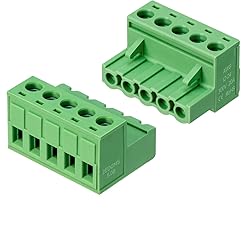JANDECCN 10Pcs 5 Pin 5.08mm Pitch DIY PCB Mount