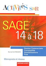 Activités sur Sage 14 à 18 monoposte et réseau