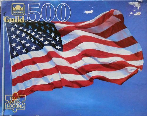 Grand Old Flag - 500 Piece Puzzle 15.5 X 18 by Golden Guild