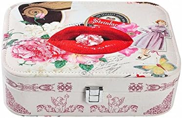 PUFEI Ring Box Jewelry Box Leather European Jewelry Box