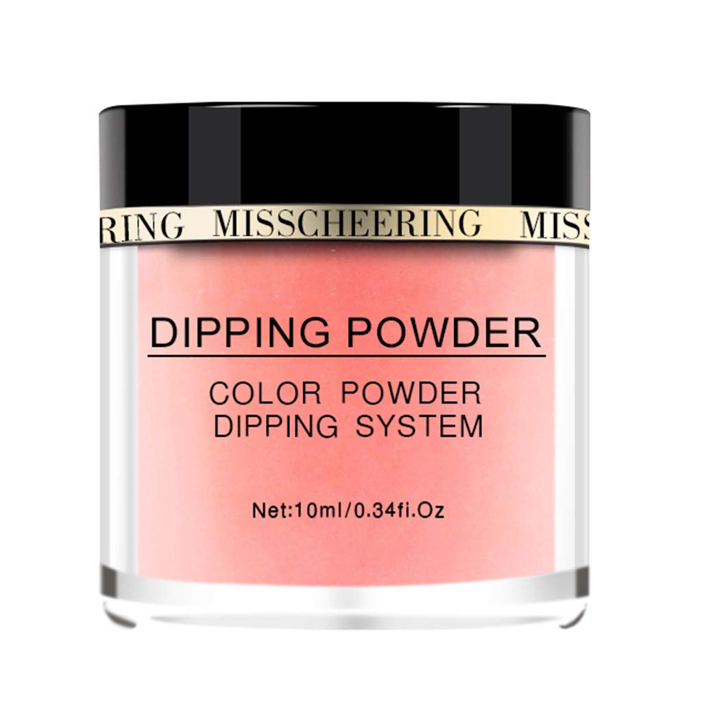 Orcbee_Polish Nail Art Polymer Acrylic Powder Extension Dipping Powder Nail Art Dust (E)