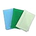 KAKOOI Long Exfoliating Nylon Bath Cloth/Towel, Magic Shower Washcloth for Body, 35 inches(3PCS of Different Roughness, Blue&Green&Stripes)