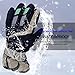 Children Ski Waterproof Gloves Winter Warm Outdoor Riding Thickening Gloves YR.Lover, Navy Blue, One Size