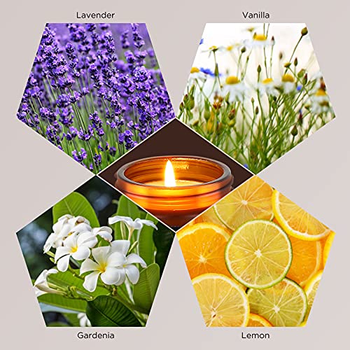 Scented Candles Gifts for Women, Aromatherapy Candles for Home, 4Oz x 4 Pack, Soy Wax Jar Candles Set for Bath, Yoga, Valentine\'s Day, Birthday and Mother\'s Day
