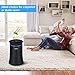 INTEY Air Purifier - True HEPA Filter to Removes Smoke, Dust, Pollen, Pet Dander for Home and Bedroom, with Smart 8H Timer, Sleep Mode, Blue Night Light