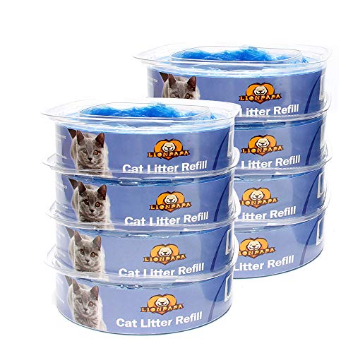 LIONPAPA Cat Litter Refills for Litter Genie Standard and Litter Genie