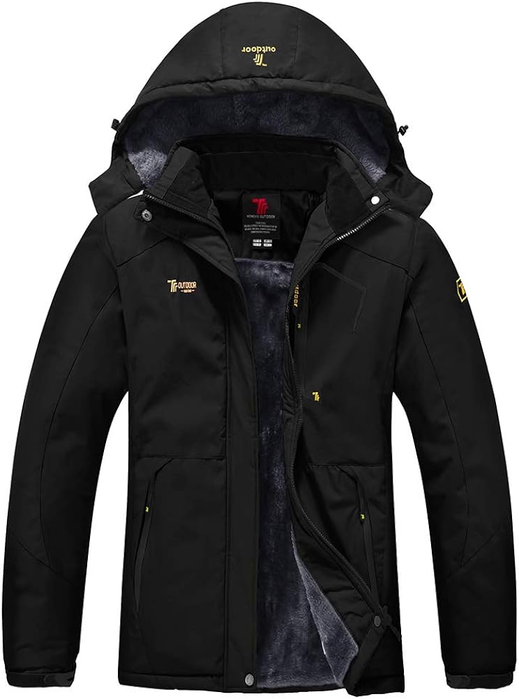 YSENTO Women's Fleece Lined Ski Snow Jackets Waterproof Windproof