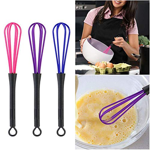 Mary Paxton 5PACK Whisk Stirrer Hair Color Dye Set,Cream Whisk Mixer Salon Barber Hairdressing Kitchen Stirrer Tools Mixing Tools DIY Accessories Hair Care Styling - Thumbnail 6