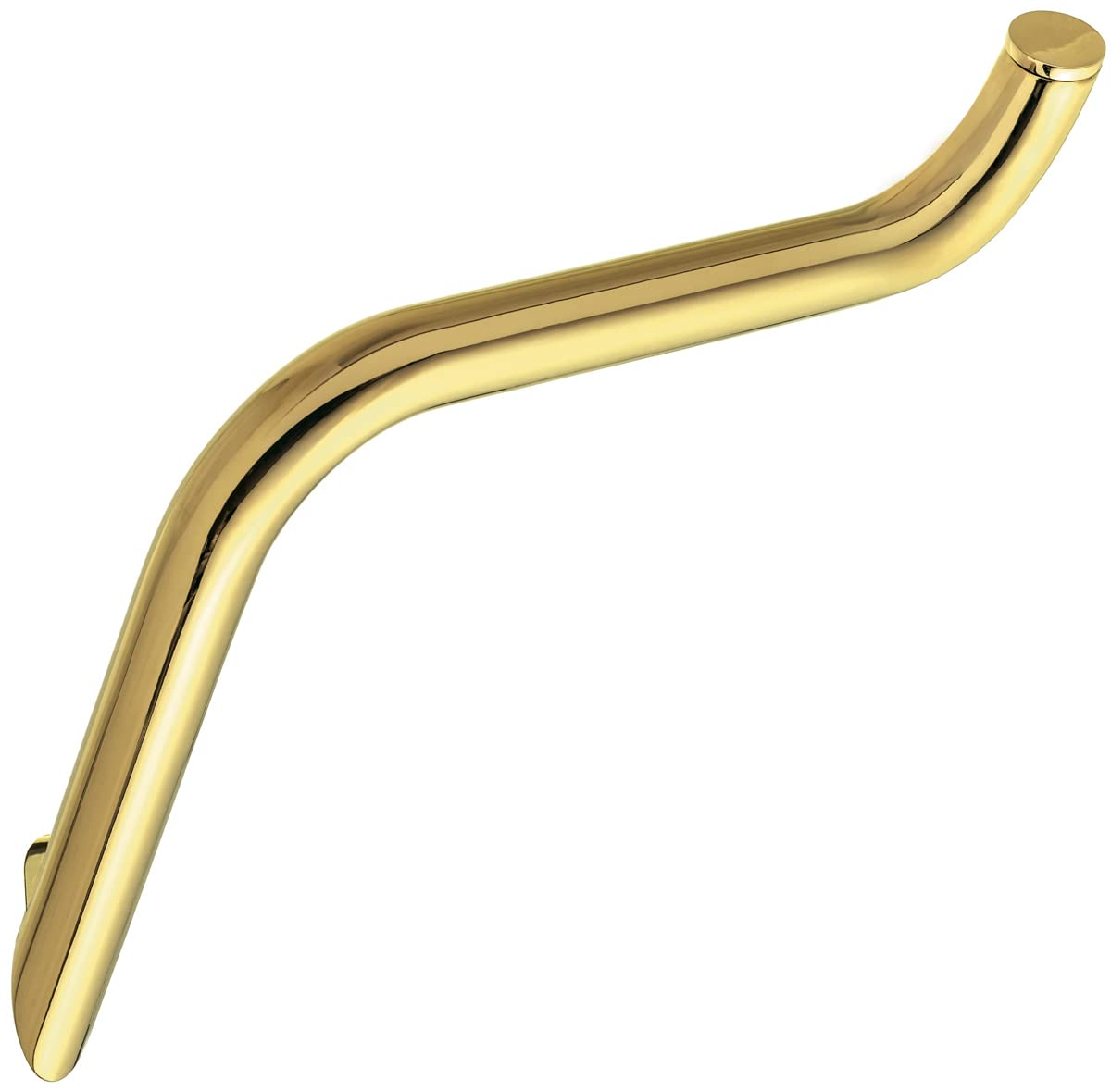 Handle for Toilet Paper which is Mount on The Wall from Deante Silia - Gold - ADI_Z211