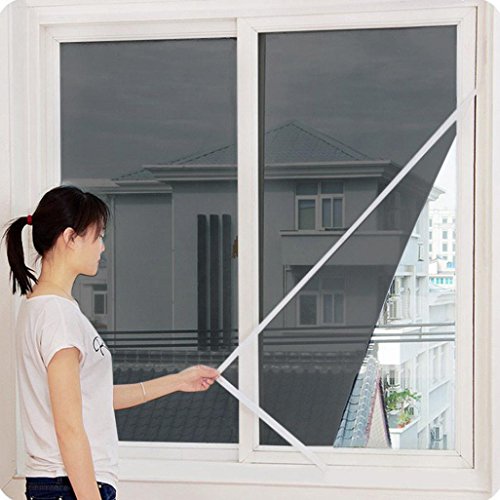 image for Fheaven (TM) Insect Fly Non-toxic Indoor Door Window Netting Screen Cu