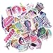 Pink Lollipop Laptop Sticker Pack Cute Girl Rainbow Unicorn Waterproof Vinyls Sticke Decals for Kids Cars Motorcycle Bicycle Skateboard Luggage Bumper Hippie Laser Stickers (76Pcs Laser Sticker)