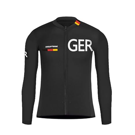 Uglyfrog Frühling/Herbst Männer Radfahren Kleidung Set Fahrrad Anzug Outdoor Langarmtrikot+ Hose Atmungsaktiv Schnell Trocken