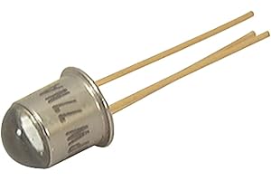 Vishay Intertechnology BPW77NA Phototransistor Silicon Chip, NPN Transistor, Visible Light, 850 nm 3-Pin, 5.5 mm W x 6.15 mm H x 5.5 mm L (Pack of 2)