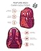 High Sierra Swerve Laptop Backpack, Berry Blast/Moroccan Tile/Redline, 19 x 13 x 7.75-Inch