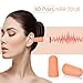 Mpow Soft Ear Plugs, 60 Pairs Foam Earplugs with 32db NRR, Ear Plugs Noise Reduction for Hearing Protection, Sleeping, Hunting Season, Shooting, Traveling, Studying, Working, Constructing