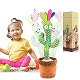 MIAODAM Upgraded Volume Adjustable, Dancing Cactus