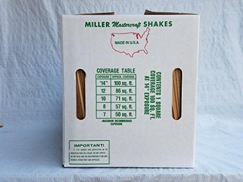 Miller Shingle 18 Inch Rebutted and Rejointed (R&R) Circular Sawn Cedar Sidewall Shingles 1 Square Carton - Image 8