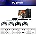Gamecube Controller Adapter for Nintendo Switch, Wii U, and PC USB, 4 Port,Plug and Play, No Drive Needthumb 4