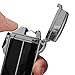 Q&G Lighters Waterproof USB Rechargeable Windproof arc Cigarette Lighter