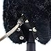 YOUSHARES Furry Windscreen Muff - Customized Pop Filter for Microphone, Deadcat Windshield Wind Cover for Improve Blue Snowball iCE Mic Audio Quality (Black)