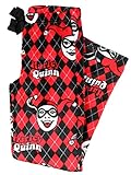 DC Comics Harley Quinn Women's Pajama Super Minky Plush Fleece Sleep Pant