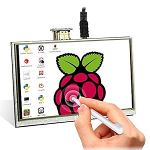 For-Raspberry-Pi-4-Elecrow-Raspberry-Pi-Screen-800x480-5-inch-LCD-Display-HDMI-Touch-Screen-Monitor-Compatible-with-Raspberry-Pi-4-3B-Raspberry-Pi-Zero-Windows-7-8-10 ELECROW Raspberry Pi Screen for Raspberry Pi 5 inch Small Monitor TFT LCD Display 800x480 Touch Screen Monitor…