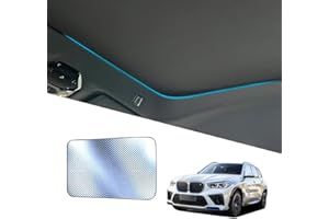 AKARIN Foldable Roof Sunshade Compatible for BMW iX 2022-present i20 xDrive40 xDrive50 M60 Accessories Upgraded Heat Reflective Car Interior Window Sunroof Sun Shade