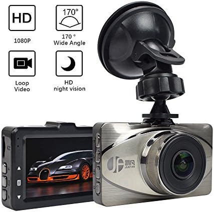 3.0" Full HD 1080P Car Dash Cam with 32GB Card 170 Degree Super Wide Angle Dashboard Camera Recorder with Loop Recording, G-sensor, Parking Monitoring, Night Vision, WDR etc