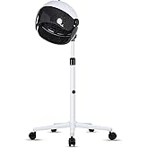 Chetunju Hooded Hair Dryers，Hooded Vertical Hair Dryer on Wheels，Touch Controls and Three Temperatures to Choose from，Professional Vertical Hair Bonnet Dryer for use in Salons, Home.