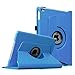 Fintie FBA_EPF0033US iPad Air 2 Case (2014 Release) - 360 Degree Rotating Stand Protective Case Smart Cover with Auto Sleep/Wake Feature for Apple iPad Air 2, Blue