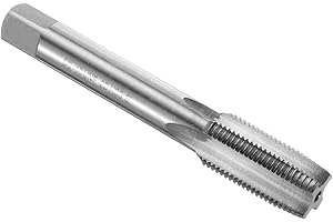 uxcell Hand Taper Tap 5/8-18 UNF 2B Left Hand Thread Taper Style Taps Straight Flute Screw Tapping Threading Tool High Speed 