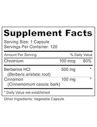 Premium Berberine HCl 500 mg – Cardiovascular gastrointestinal soporte para pérdida...