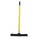 Evriholder FURemover Broom with Squeegee made from Natural Rubber, Multi-Surface and Pet Hair Removal, Telescoping Handle that Extends from 3 ft to 6 ft