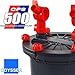 Odyssea CFS500 Aquarium Canister Filter for up to 100 Gallon, 500GPH