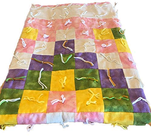 handmade patchwork baby quilt