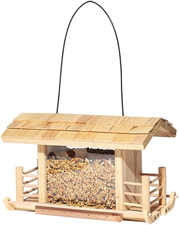 Amazon Com Outdoor Hanging Bird Feeder Large Double Bird Feeder
