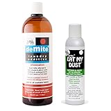 DeMite Laundry Additive (1 Liter) Dust Mite Eliminator - Eat My Dust (10 oz) Cleaning, Dusting, Polishing Spray