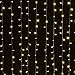 IMAGE 8 Modes Curtain Lights 9.8x6.6 Foot 224 LED String Lights Fairy String Lights for Wedding Party Home Garden Indoor Outdoor Wall Backdrops Decorations Waterproof UL Safety Standard Warm White