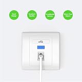 Ancable BT Plug to RJ11 Telephone Cable 3M Flat 6P2C Landline Modem Cable view 7
