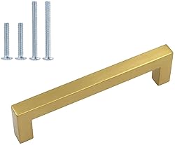 homdiy Brass Cabinet Pulls Gold Hardware 25 Pack