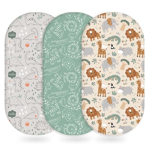 Unnivoll Baby Bassinet Sheets Girl Boy