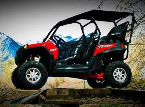 UTV Mountain Polaris RZR 900 XP Back Seat, Roll Cage and Soft Top Roof Kit. Fits 2011 XP 900 and 2012 XP 900. ZR900XP-KIT2