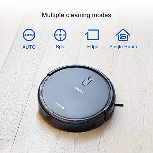 ECOVACS DEEBOT N79 Robotic Vacuum Cleaner with Strong Suction, for Low-pile Carpet, Hard floor, Wi-Fi Connected (Renewed) ...